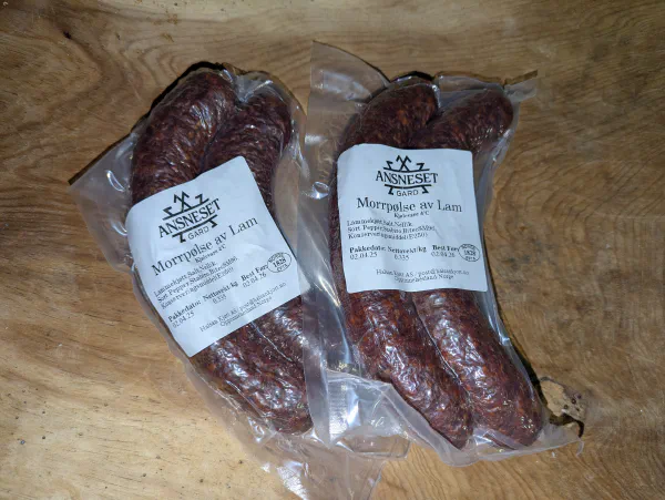Morrpølse Lam
