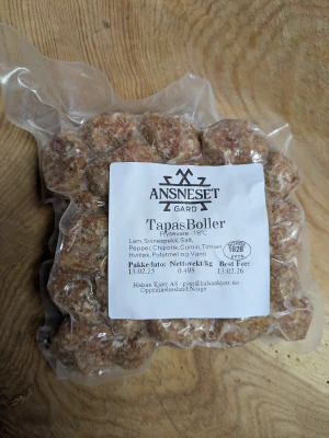 Tapasboller – raw