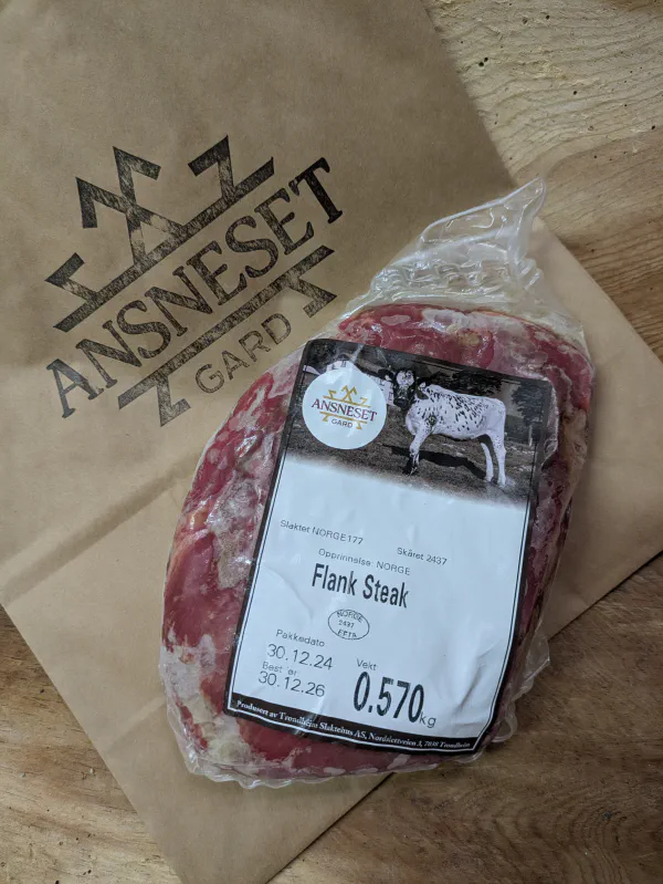 Flank Steak fra Todalen