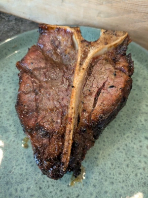 Porterhouse Steak – cooked